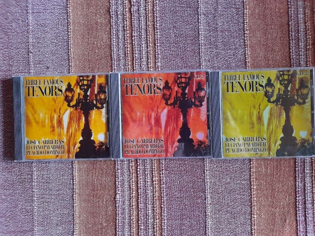 Three Famous Tenors Tripla Album