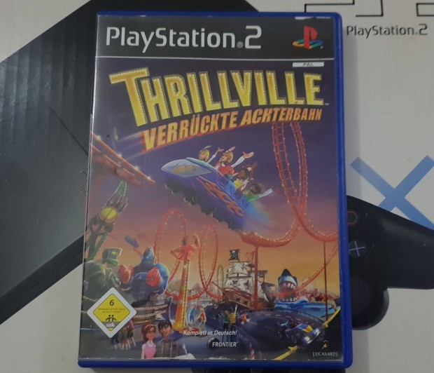 Thrillville Verrckte Achterbahn Playstation 2 eredeti lemez elad