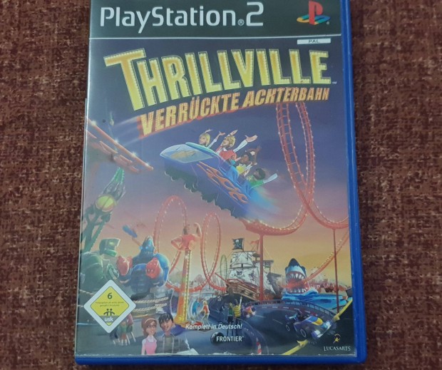 Thrillville Verrckte Achterbahn Playstation 2 lemez ( 2500 Ft )