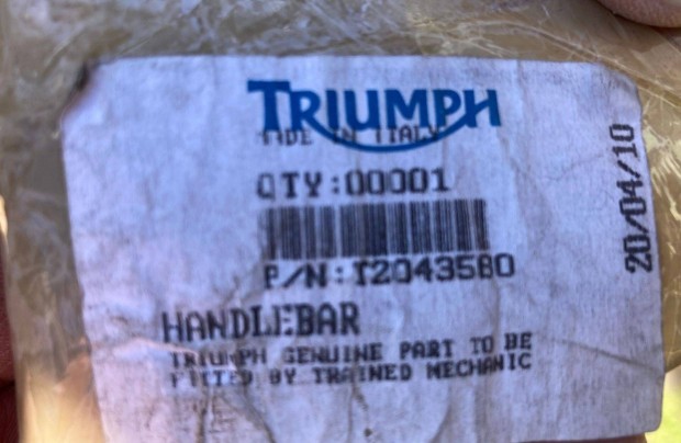 Thriumph rocket 3 kormány
