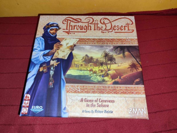 Through The Desert Board Game Z-man Games trsasjtk