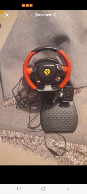 Thrustmaster Ferrari 458 Spyder kormny + pedl