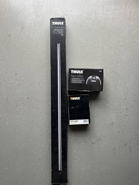 Thule 753 Kit 4007 Thule 861 csomagtartó rúd Audi A4 Q3