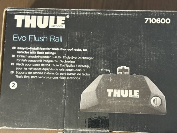 Thule Evo Flush Rail lábkészlet, 710600 (4db)