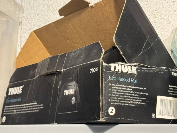 Thule Evo Raised Rail 7104 csomagtartó talpszett