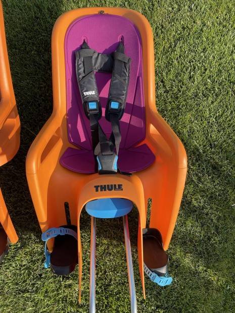 Thule Ridealong 1 rézvirág-sárga kerékpáros gyerekülés