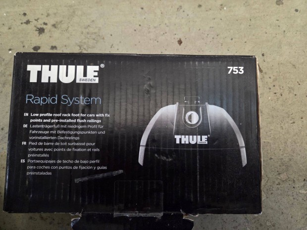 Thule gyri tetcsomagtart talp / Rapid system 753