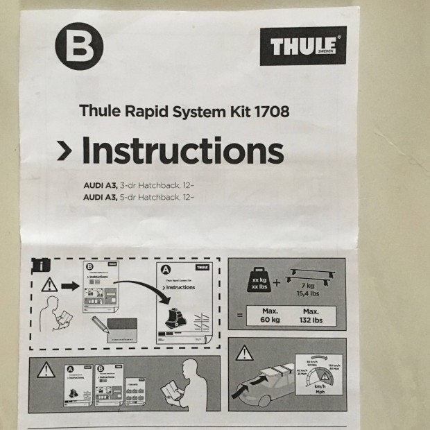 Thule kit Audi A3