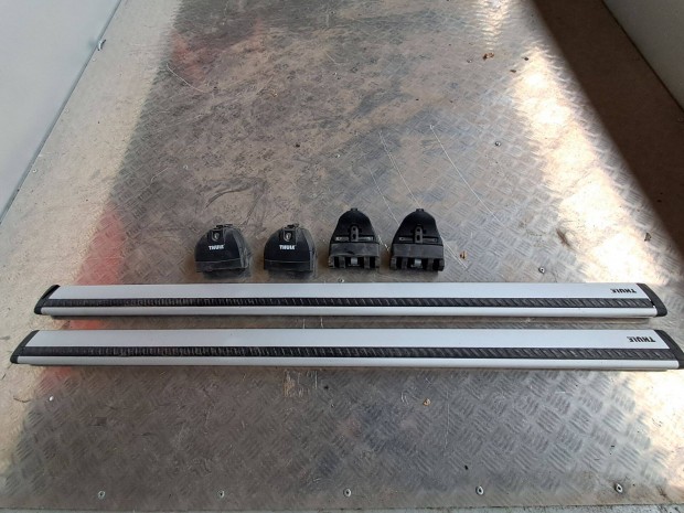 Thule tetcsomagtart szett, toyota hiace-ra, zajmentes szelvny