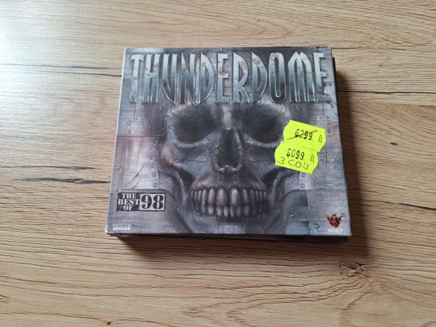 Thunderdome - The Best Of 98 - The Box 3 Cd lemez!