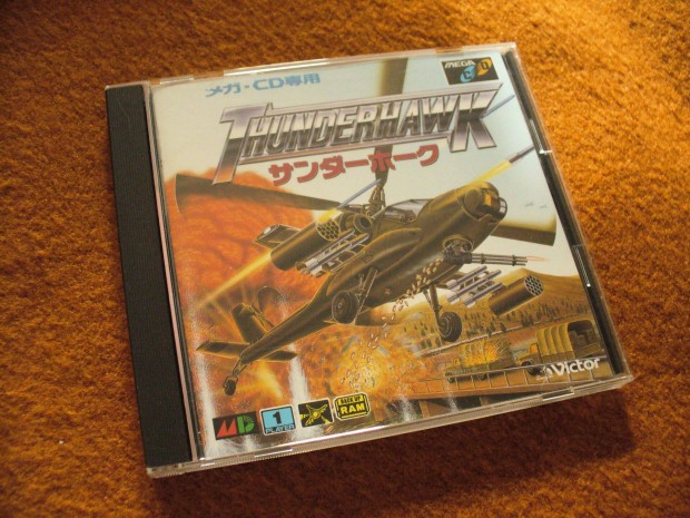 Thunderhawk - Sega Mega CD videjtk (Japn verzi)