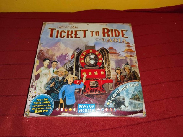 Ticket to Ride Map Collection 1: Team Asia & Legendary Asia (bontatlan