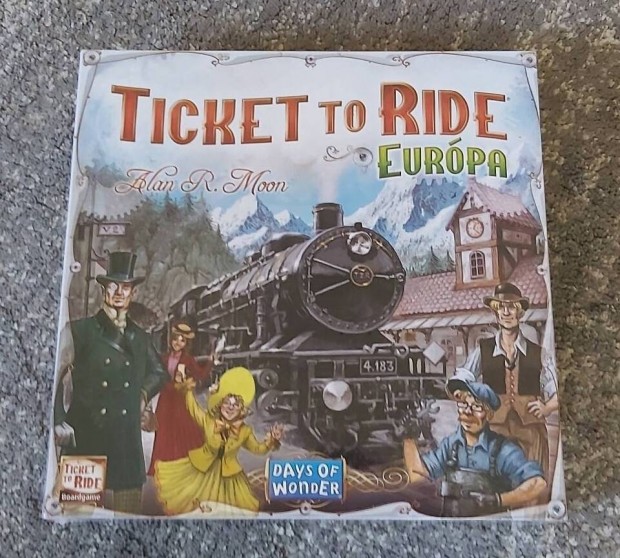 Ticket to ride Eurpa (j, bontatlan)
