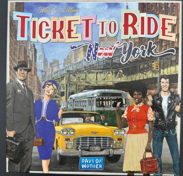 Ticket to ride New York - társasjáték