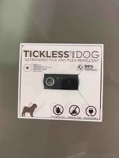 Tickless Mini USB ultrahangos kullancsriaszt fekete