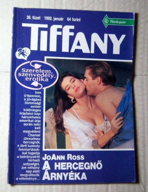 Tiffany 26. A Hercegn rnyka (Joann Ross) 1992 (romantikus)