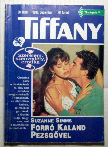 Tiffany 38. Forr Kaland Pezsgvel (Suzanne Simms) 1992 (2kp+tartalom