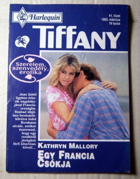 Tiffany 41. Egy Francia Cskja (Kathryn Mallory) 1993 (romantikus)