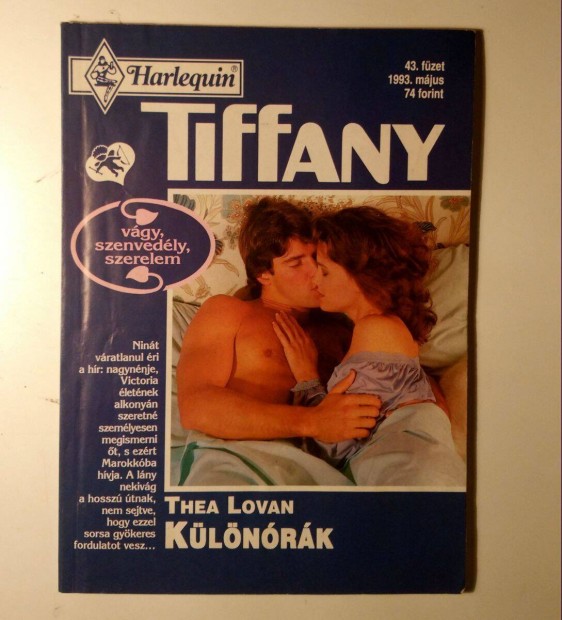 Tiffany 43. Klnrk (Thea Lovan) 1993 (6kp+tartalom)