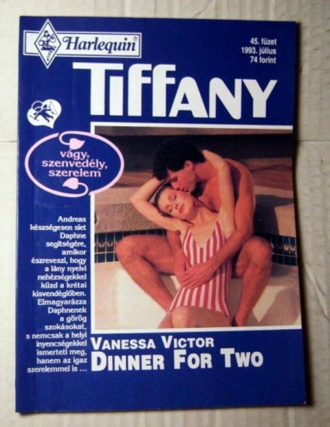 Tiffany 45. Dinner For Two (Vanessa Victor) 1993 (romantikus)