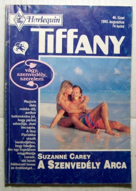 Tiffany 46. A Szenvedly Arca (Suzanne Carey) 1993 (2kp+tartalom)