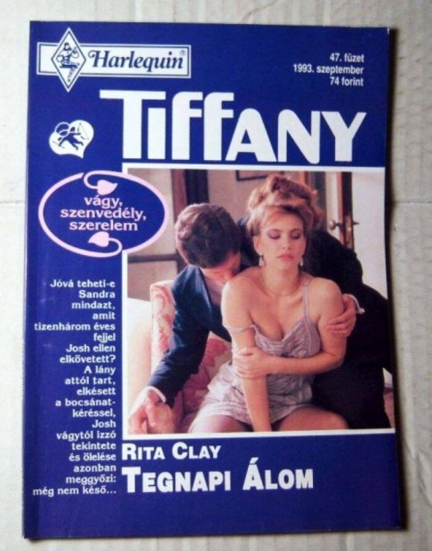 Tiffany 47. Tegnapi lom (Rita Clay) 1993 (romantikus)