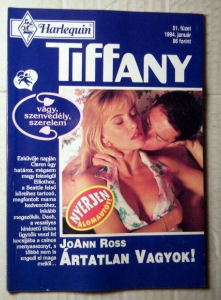 Tiffany 51. rtatlan Vagyok (Joann Ross) 1994 (romantikus)