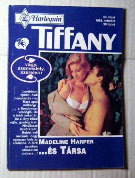 Tiffany 65. .s Trsa (Madeline Harper) 1995 (romantikus)