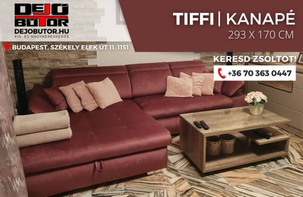 Tiffi relax rugs bord sarok kanap lgarnitra 293x174 cm gyazhat