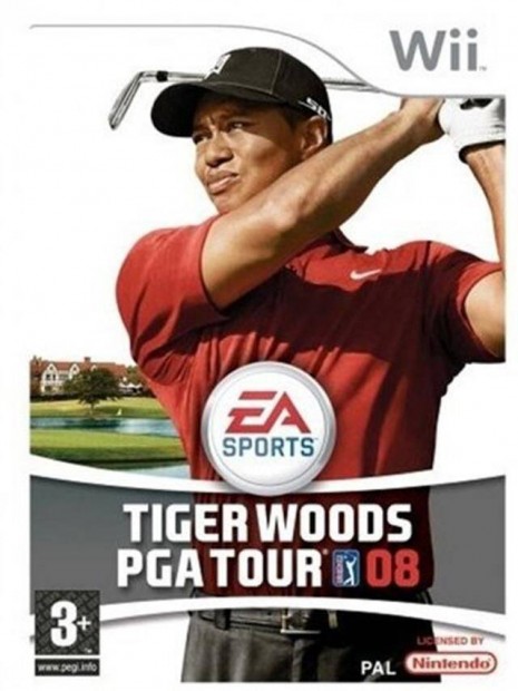 Tiger Woods PGA Tour 08 Nintendo Wii jtk