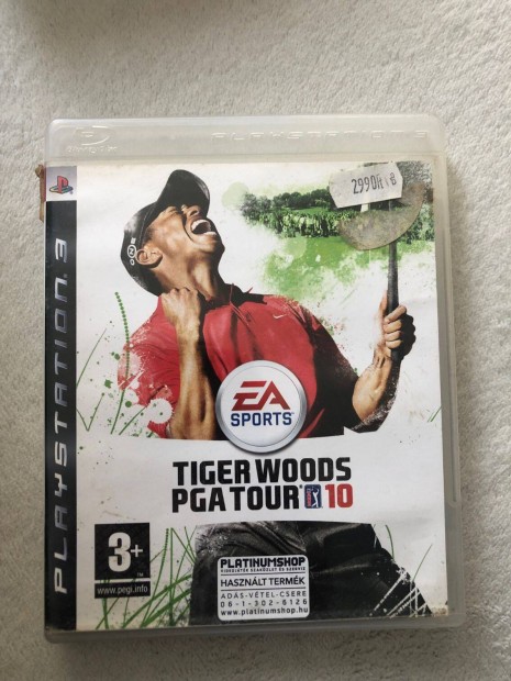 Tiger Woods PGA Tour 10 Ps3 Playstation 3 jtk