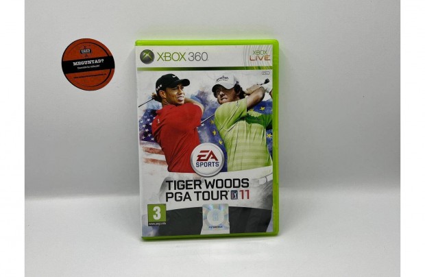 Tiger Woods PGA Tour 11 - Xbox 360 jtk, hasznlt