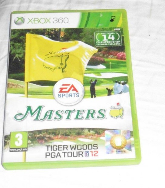 Tiger Woods PGA Tour 12. (Golf, Sport) Gyri Xbox 360 Jtk akr f