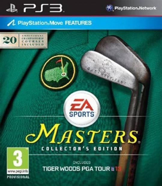 Tiger Woods PGA Tour 13 Masters CE PS3 jtk