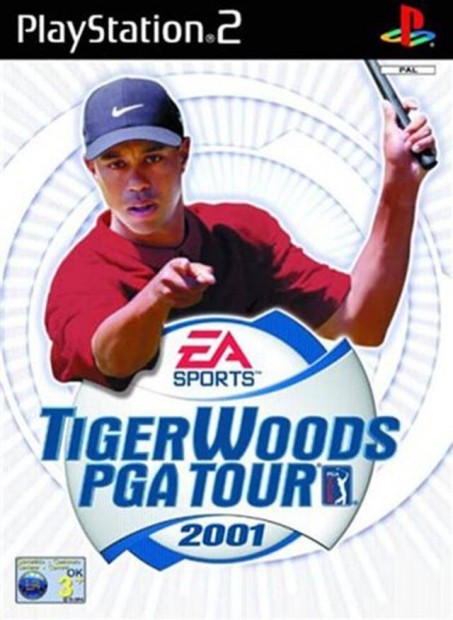 Tiger Woods PGA Tour 2001 eredeti Playstation 2 jtk