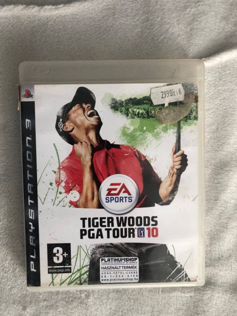 Tiger Woods PGA tour 10 Ps3 Playstation 3 jtk