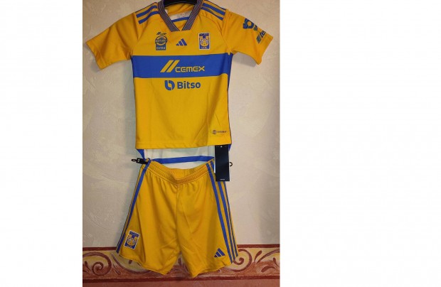 Tigres de la Uanl eredeti adidas gyerek mez szett (116)