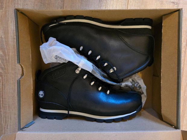 Timberland fekete frfi bakancs - 42 mret