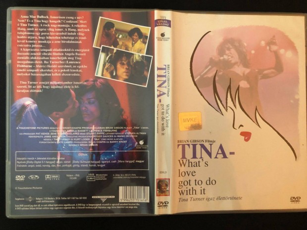 Tina Whats Love Got To Do With It Tina Turner igaz lettrtnete DVD