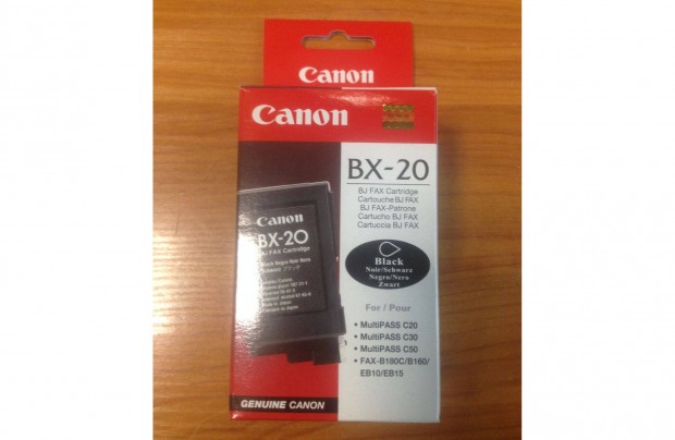 Tintapatron Canon BX20 eredeti elad!