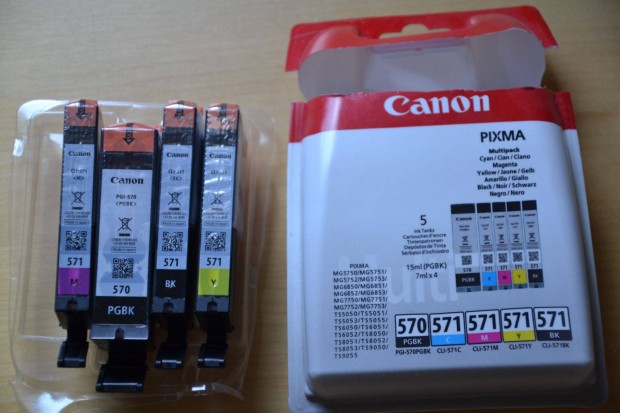 Tintapatron Canon Pixma 570 Pgbk