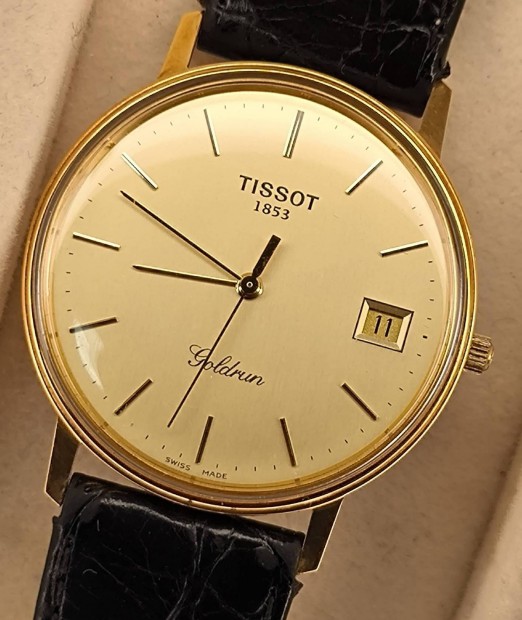 Tissot Goldrun 14k frfi karra quartz szerkezet 