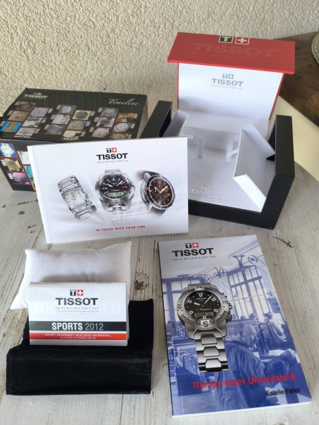 Tissot doboz, knyvvel 