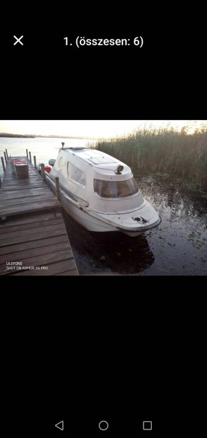Tisza Fishing boat kabinos cs�nak 