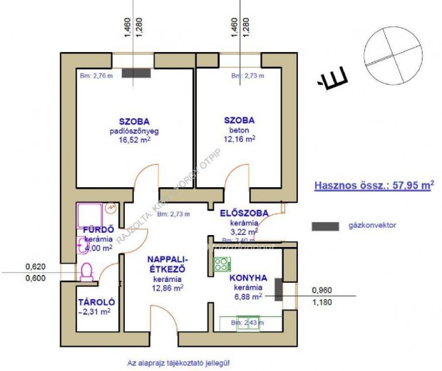 Tiszaf�redi 57 nm-es h�z elad�