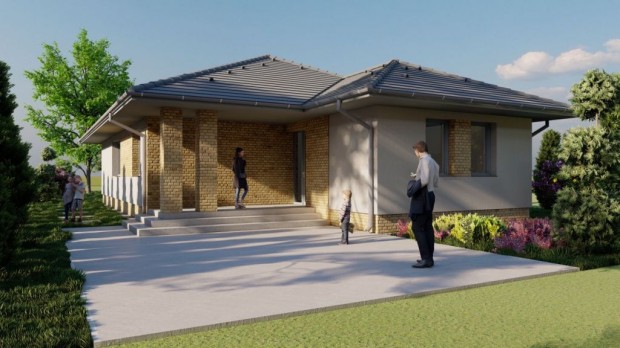 Tiszak�cske, Wass Albert utca, 115 m2-es, csal�di h�z, 4 szob�s