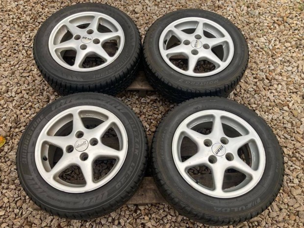 Titan 4x100 alufelni 185/60 R14 gumikkal