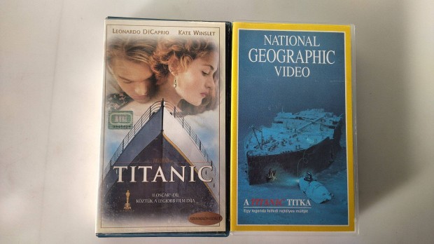 Titanic Film + NGC Dokumentumfilm VHS Videkazetta