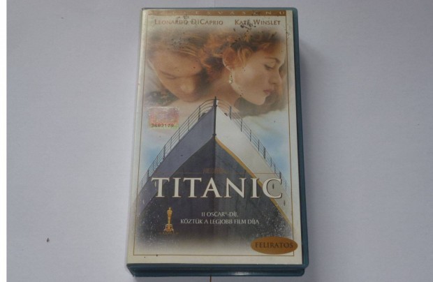 Titanic (1997) VHS fsz: Leonardo Dicaprio, Kate Winslet
