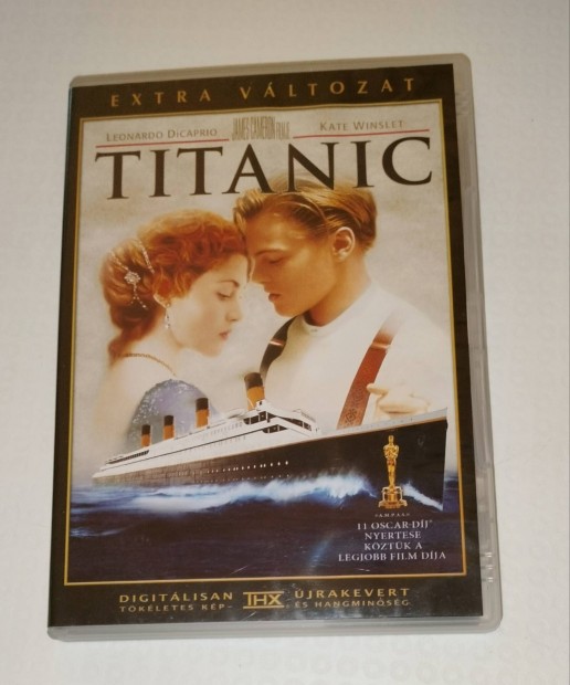 Titanic extra vltozat dvd 2 lemezes Leonardo Dicaprio 